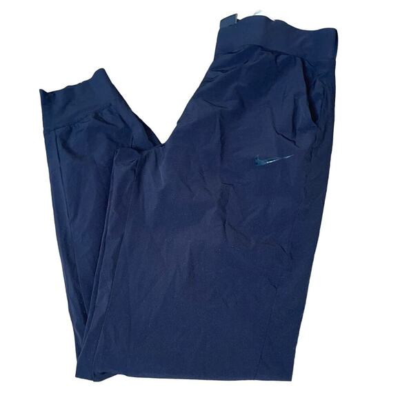 Nike women's jogger pants Nylon black elastic waist & ankle athletic SZ M - Picture 3 of 9